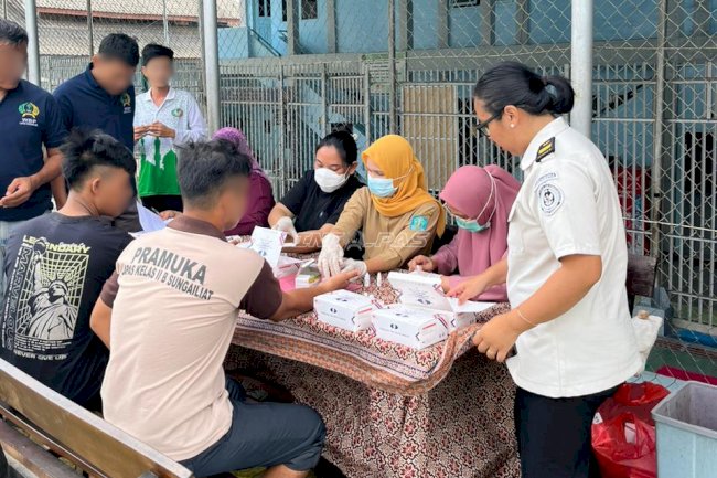Lapas Sungailiat Skrining HIV dan Sifilis bagi 81 Warga Binaan