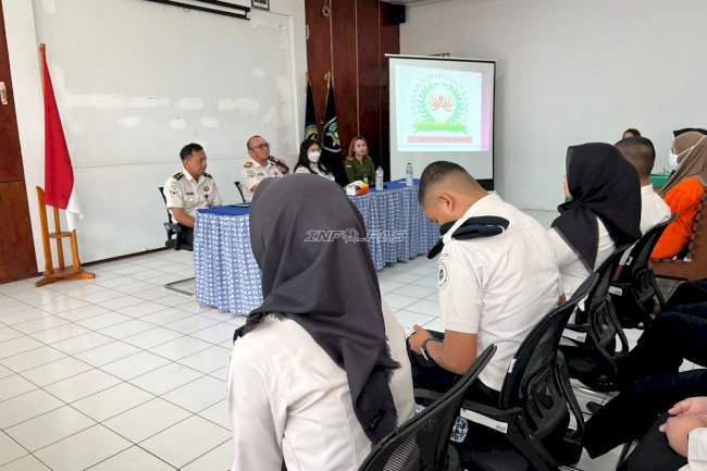 Rutan Rantau Gandeng Yayasan Kanker Indonesia Beri Edukasi Kesehatan Petugas dan Warga Binaan