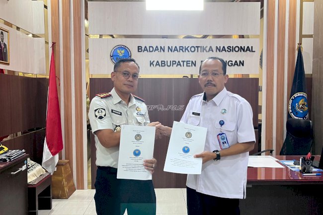Rutan Barabai Perkuat Sinergi dengan BRI HST dan BNN Balangan melalui Pembaruan PKS