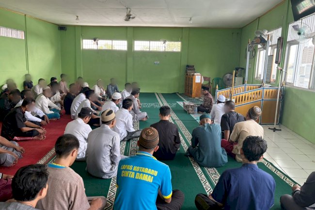 Lapas Kotabaru Bangun Karakter Warga Binaan melalui Pembinaan Keagamaan Berkelanjutan