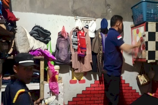 Realisasikan Bebas Halinar, Tim Gabungan Lapas dan Polsek Wahai Sisir Blok Hunian