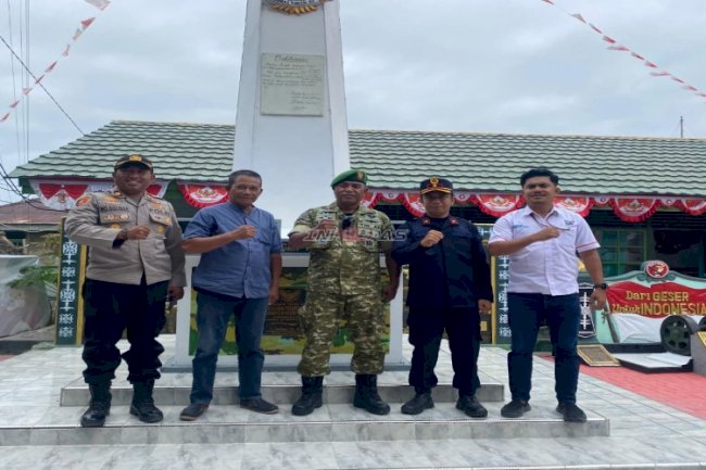 Sambut Danramil 1502-04/Geser Baru, Lapas Geser Berkomitmen Perkuat Stabilitas Kamtib