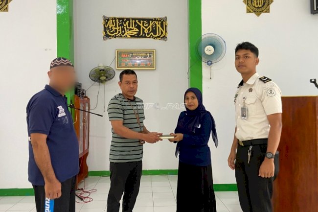 Rutan Masohi Terima Bantuan Al-Qur’an dan Kemenag Kab. Maluku Tengah