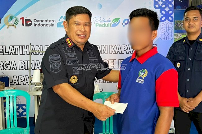 23 Warga Binaan Lapas Banjarmasin Terima Premi Hasil Kerja Produktif