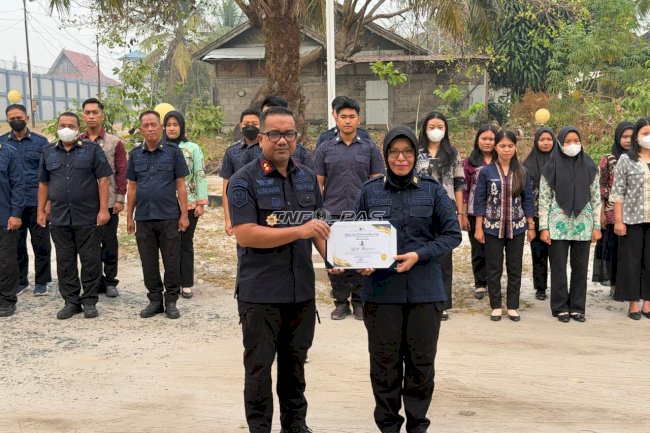 LPKA Palangka Raya Apresiasi Pegawai Terbaik Agustus 2026