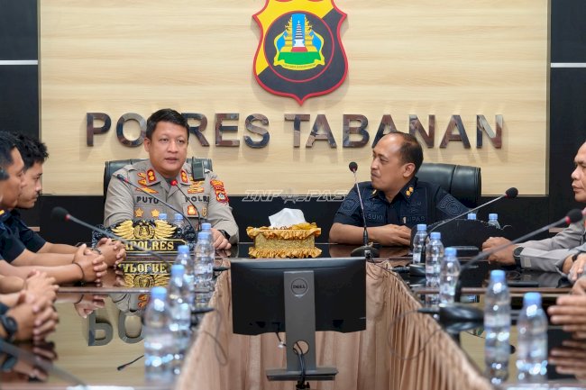 Stabilitas Kamtib Jadi Fokus, Kalapas Tabanan Audiensi dengan Kapolres