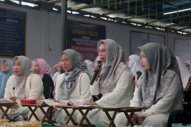 Tanamkan Keteladanan Rasulullah, Lapas Perempuan Martapura Peringati Maulid Nabi
