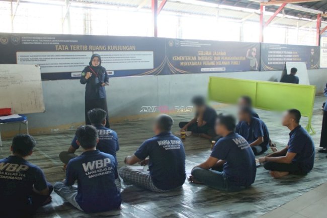 Warga Binaan Lapas Banjarmasin Perkuat Numerasi, Wawasan, dan Kemampuan Berbahasa lewat Pendidikan Kesetaraan