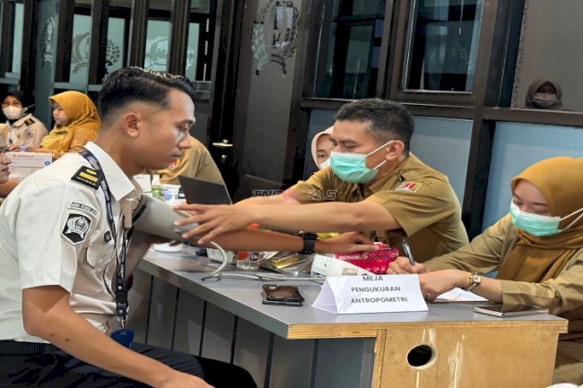 Gandeng Dinkes Kota Semarang, Kanwil Ditjenpas Jateng Hadirkan Layanan Kesehatan Gratis dan Skrining TBC