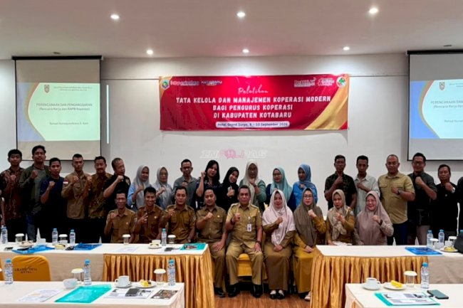 Pengurus PRIMKOPASINDO Lapas Kotabaru Tingkatkan Kapasitas lewat Pelatihan Tata Kelola Koperasi Modern