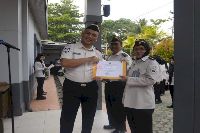 Bapas Banjarmasin Apresiasi Petugas Teladan, Dorong Budaya Kerja Berintegritas dan Profesional