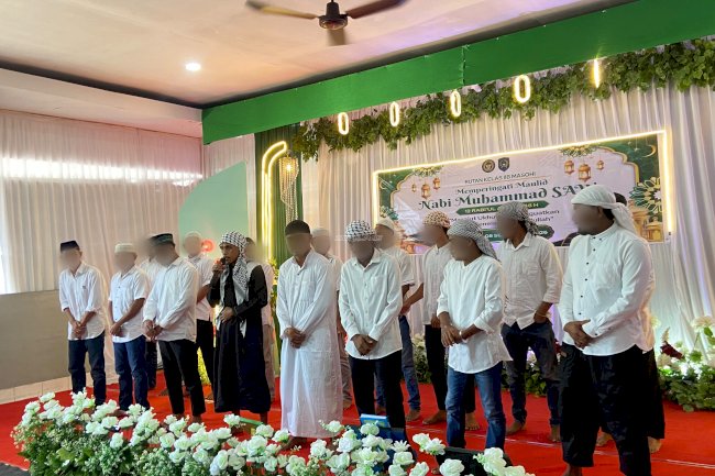 Rutan Masohi Peringati Maulid Nabi, Perkuat Pembinaan Kerohanian Warga Binaan