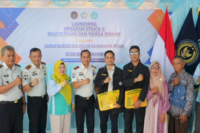 Kakanwil Ditjenpas Kalsel Buka Perkuliahan S2 di Lapas Narkotika Karang Intan