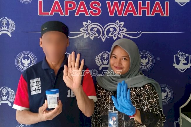 Lapas Wahai Pastikan Warga Binaan Bersih dari NAPZA Sebelum Bebas