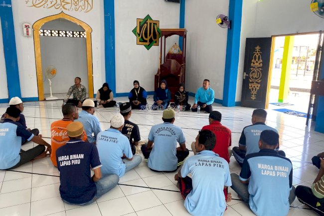 Lapas Piru Gandeng Kemenag SBB Perkuat Pembinaan Kerohanian Warga Binaan