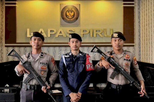 Lapas Piru Sambut Patroli Sambang Polres SBB, Perkuat Sinergi Keamanan