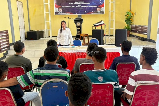 Wujudkan Masa Depan Cerah, Warga Binaan Lapas Tual Semangat Belajar bersama SKB Maluku Tenggara