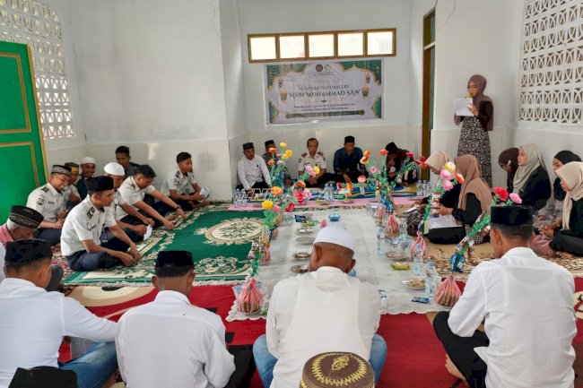 Lewat Maulid Nabi, Lapas Geser Gandeng KUA Seram Timur Bina Mental Spiritual Warga Binaan