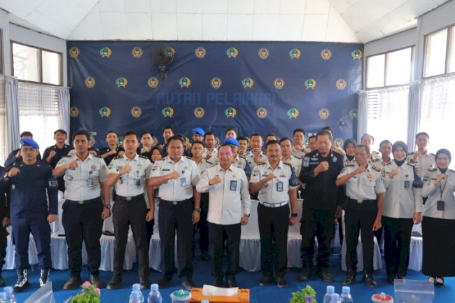 Kakanwil Ditjenpas Kalsel Tinjau Ketahanan Pangan dan Penguatan Tugas di Rutan Pelaihari