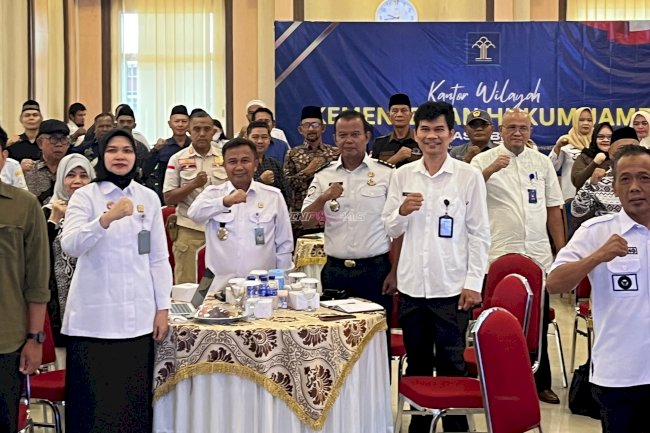 Kanwil Ditjenpas Jambi Dukung Penguatan Strategi Kebijakan Hukum bersama Kanwil Kementerian Hukum Jambi