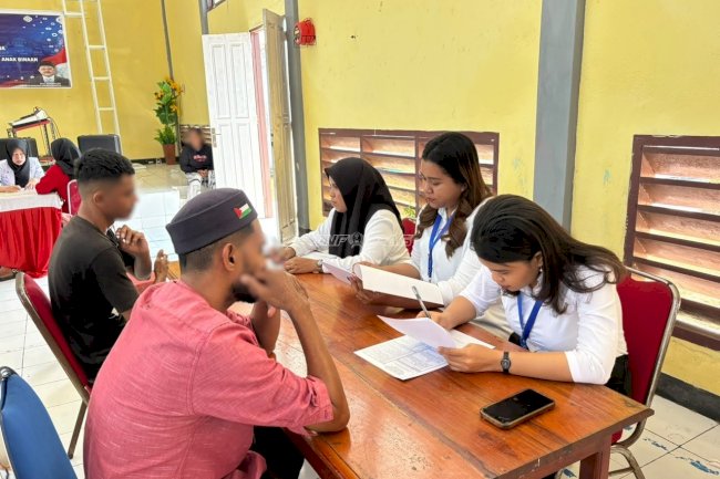 Deteksi Dini Zat Adiktif, Lapas Tual Skrining ASSIST bagi 19 Warga Binaan