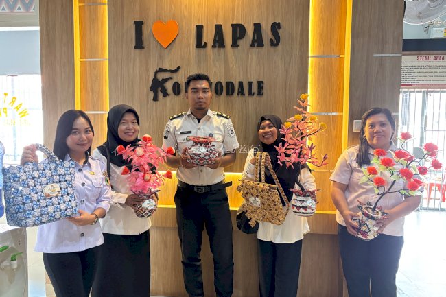 Lalona Handmade, Produk Kerajinan Warga Binaan Lapas Kolonodale Kian Diminati Masyarakat