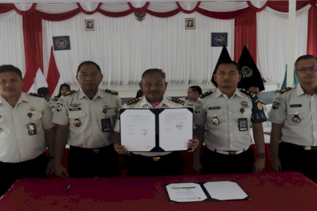 Lapas Tanjung Sepakati PKS dengan PT Envi Roo Jaya untuk Kelola Limbah B3