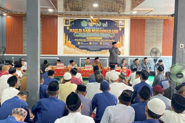 Dari Maulid Nabi, Lapas Brebes Perkuat Pembinaan Mental dan Spiritual Warga Binaan