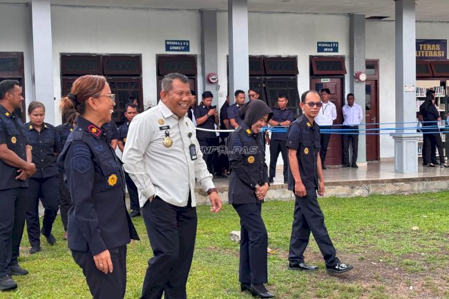 Kakanwil Ditjenpas Papua Barat Tinjau Sarana Kesehatan dan Pembinaan di LPKA Manokwari