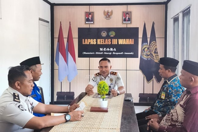 Lapas Wahai Siapkan Penguatan Pembinaan Keagamaan Bersama KUA Seram Utara