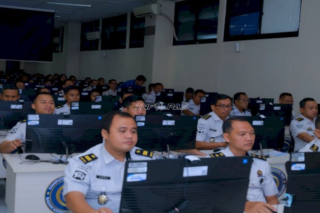 Lapas Kelas I Madiun Ikuti Uji Kompetensi dan Potensi dalam Program Profiling ASN