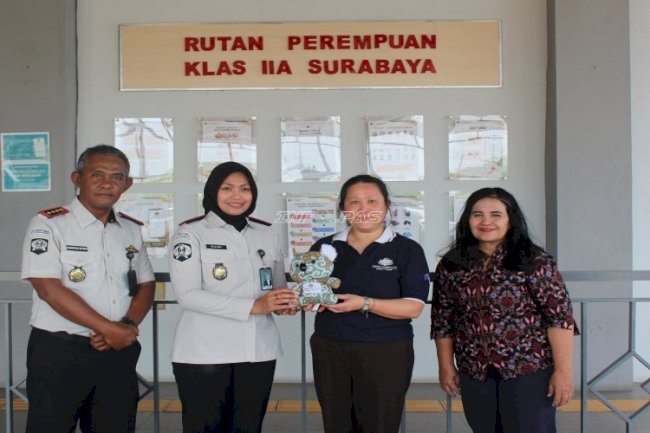 Rutan Perempuan Surabaya Sambut Kunjungan Wakil Konjen Australia, Apresiasi Pembinaan Warga Binaan