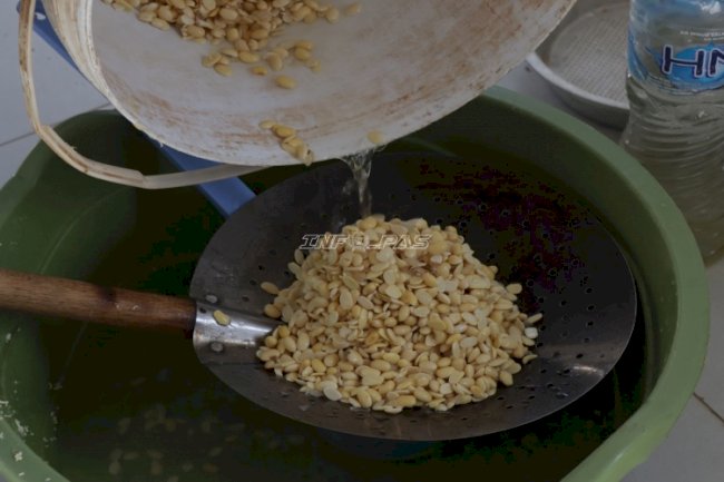 Produksi Tempe Berkelanjutan, Lapas Batulicin Jaga Ritme Pembinaan Kemandirian