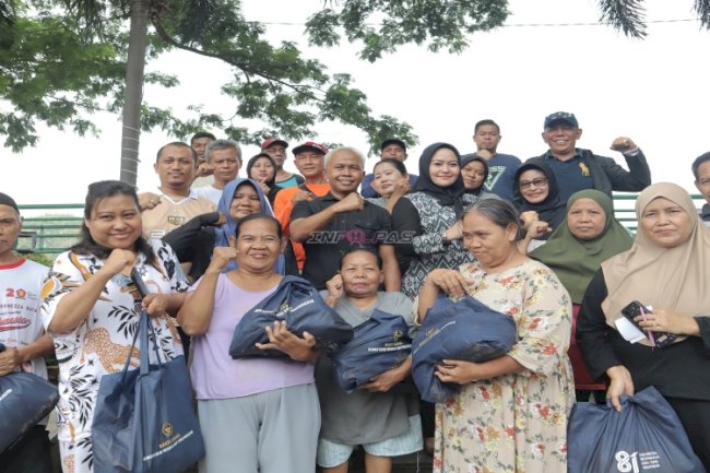Tak Hanya di Balik Tembok, Lapas Kelas I Tangerang Hadir Berbagi dengan Warga Kampung Bekelir