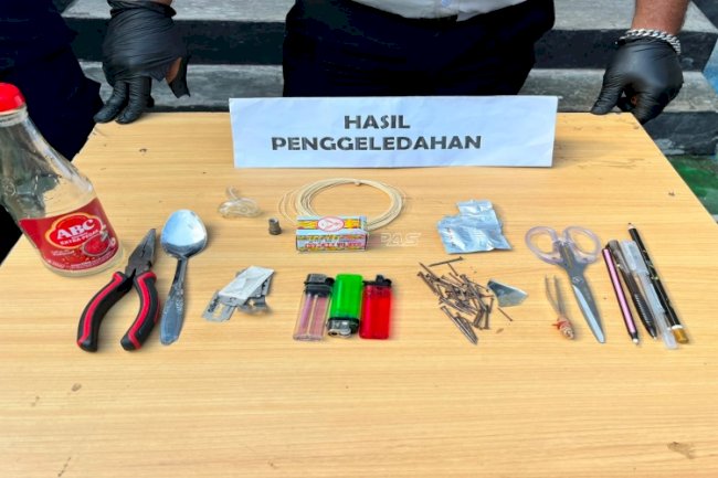 Celah Halinar, Lapas Bandanaira Kembali Razia Blok Hunian Warga Binaan