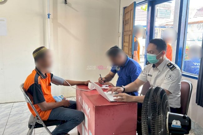 Rutan Marabahan Intensifkan Pemeriksaan Kesehatan Warga Binaan di Tengah Kondisi Udara Terdampak Asap