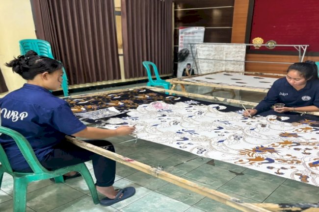 Pelatihan Batik Level 2 di Lapas Perempuan Malang, 12 Warga Binaan Perdalam Teknik Batik Tulis dan Cap