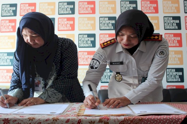 Cegah NAPZA, Rutan Perempuan Surabaya Gandeng Yayasan Omah Sehat Bersinar 