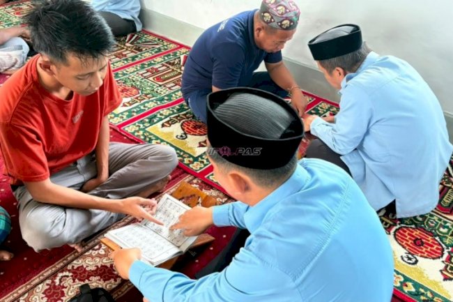 Tingkatkan Pembinaan Keagamaan, Rutan Majene Kembali Gelar Kelas Iqra bersama Kemenag Kab. Majene
