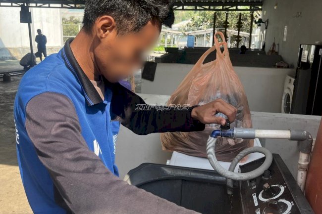 Program Penatu Lapas Tanjung Latih Warga Binaan Bekerja Teliti dan Bertanggung Jawab