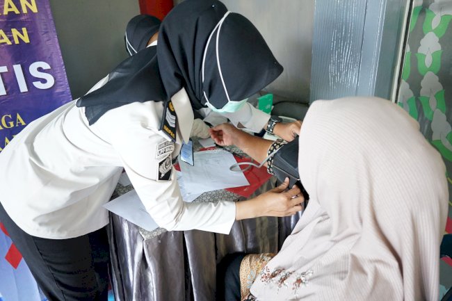 Rutin Tiap Bulan, Lapas Perempuan Malang Layani Cek Kesehatan Gratis bagi Pengunjung