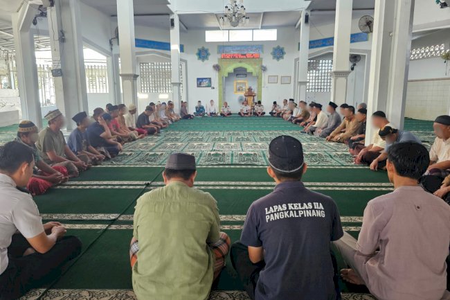 Bersama dalam Doa, Lapas Pangkalpinang Panjatkan Harapan untuk Keselamatan