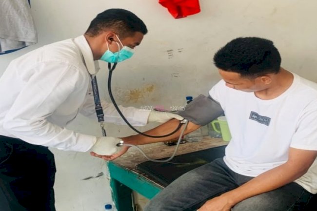 Lapas Namlea Proaktif Monitoring Kesehatan Warga Binaan