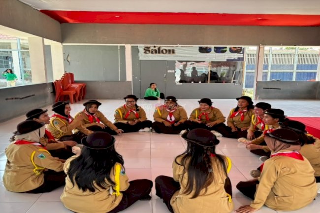 Lapas Perempuan Palu Bentuk Karakter Warga Binaan melalui Pembinaan Kepramukaan