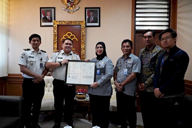 Raih Sertifikat Hak Cipta, Logo GARDA Rutan Klungkung Peroleh Perlindungan Kekayaan Intelektual