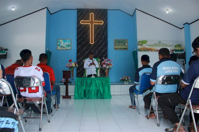 Lapas Piru dan Kemenag SBB Hadirkan Ruang Refleksi Iman bagi Warga Binaan