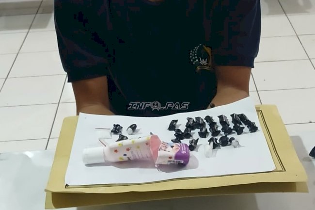 Jeli Periksa Barang Titipan, Petugas Rutan Cirebon Gagalkan Penyelundupan Sabu dan Trihex
