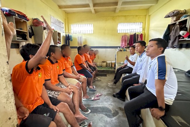 Jemput Bola ke Blok Hunian, Lapas Pemuda Madiun Sosialisasikan Hak Integrasi