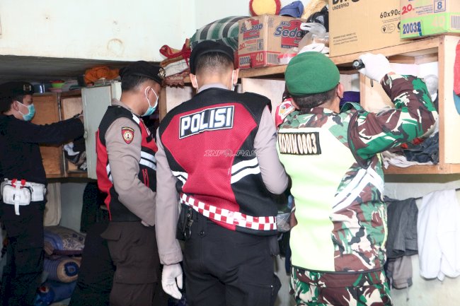 Lapas Kelas I Madiun Gandeng APH Gelar Penggeledahan dan Tes Urine