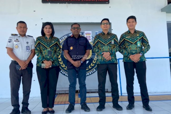 Perkuat Sinergi APH, Rutan Masohi Sambut Kunjungan Ketua PN Masohi